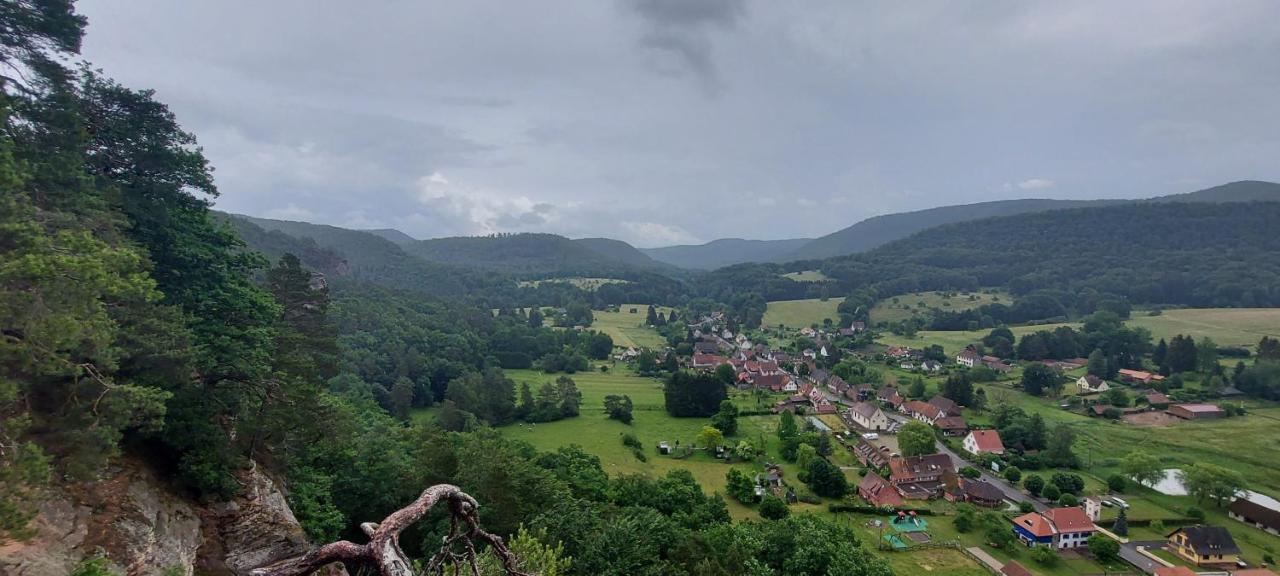 Au Wachtfels Acomodação com café da manhã Obersteinbach Exterior foto