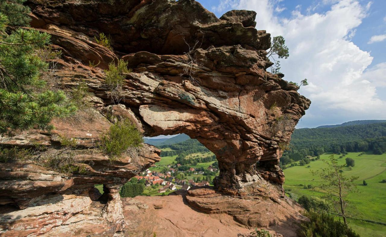 Au Wachtfels Acomodação com café da manhã Obersteinbach Exterior foto